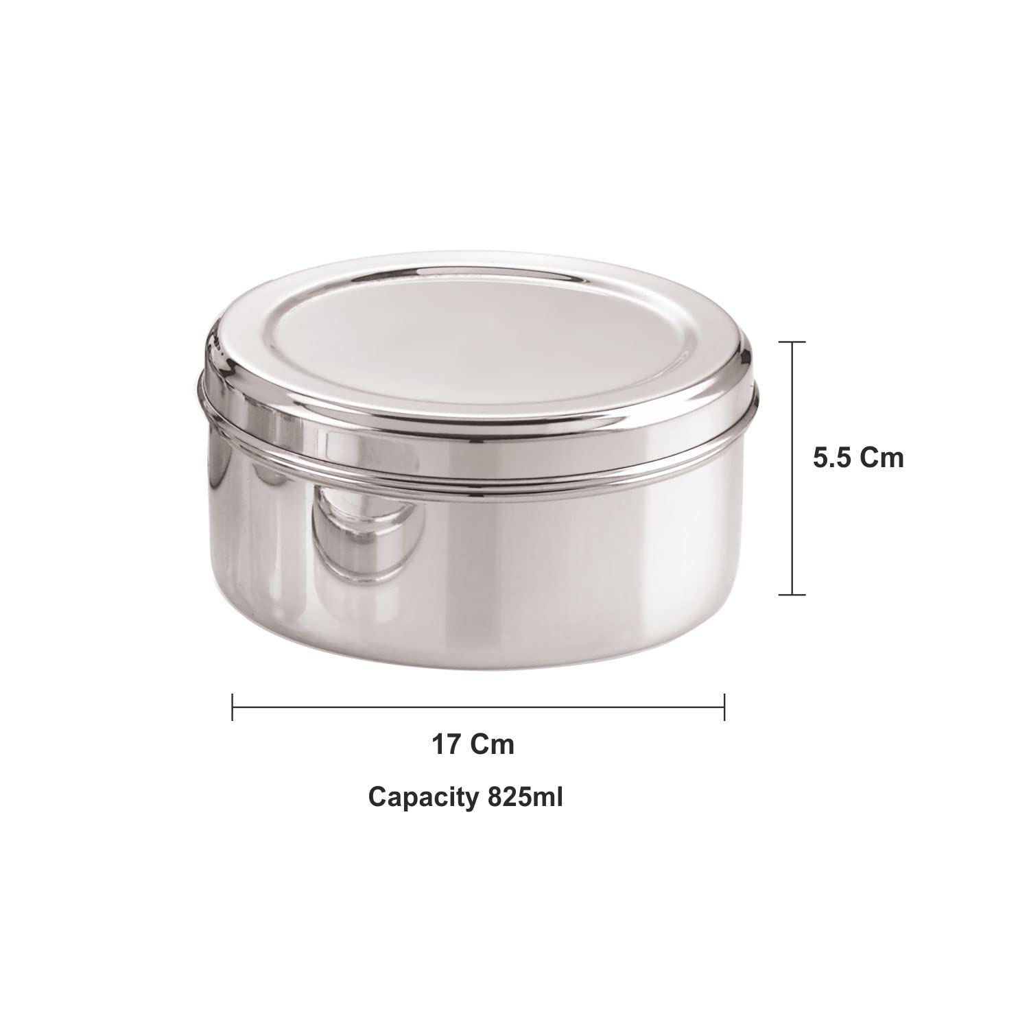 Neelam Stainless Steel Puri Dabbas - Food Storage Containers -4 Neelam Stainless Steel Puri Dabbas - Food Storage Containers -4