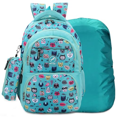 Chris Kate Premium Multi-Print School Bag for Boys Girls and