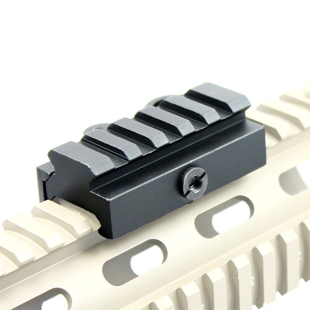 ACEXIER QD Quick Release Adapter Montażowy, 5 Slotów na Akcesoria do pistoletów myśliwskich z podstawą szyny Picatinny Weaver 20mm