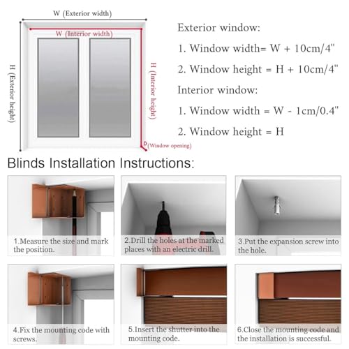 Persianas de madera de 5 cm para eliminar reflejos solares y miradas en puertas 8