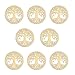 OLYCRAFT 8pcs Adesivi Albero della Vita Adesivi Dorati Autoadesivi Adesivi in Ottone per Album Fai da Te Artigianato in Resina Decorazioni per Telefoni Adesivo Freddo