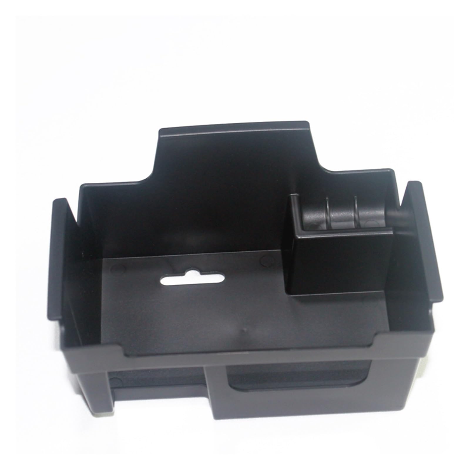 Vassoio Organizzatore Per Bracciolo Centrale In ABS Nero Per Jaguar XF (2008-2015) - Accessorio Auto