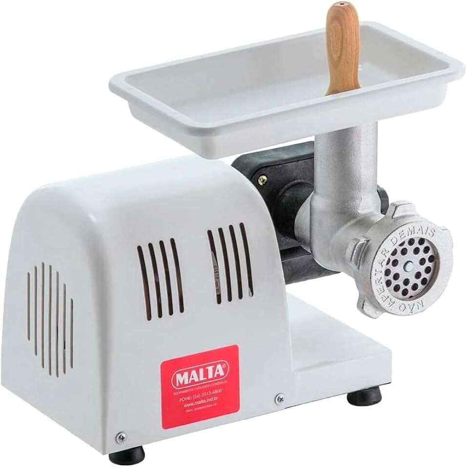 Moedor Carne Elétrico Boca 08 Malta Bivolt