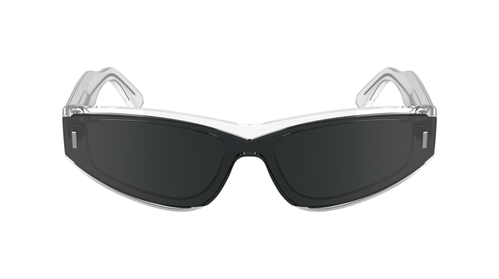 Calvin Klein Unisex Crystal Adult Sunglasses Ck24534s - With Solid Grey Lens
