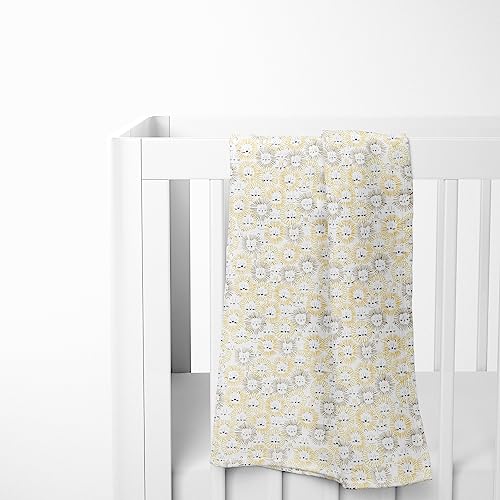 Image of haus & kinder 100% Cotton Muslin Swaddle Wrap for New Born Baby | Pack of 4 (100x100 cm) | Baby Blanket & Swaddles for Newborn | Jungle Safari Collection