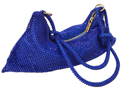 Image of Rhinestone Hobo Bag for Women Rhinestone Purses Sparkly Evening Handbag Shiny Diamond Purse for Wedding Parties 2026 | Rhinestone