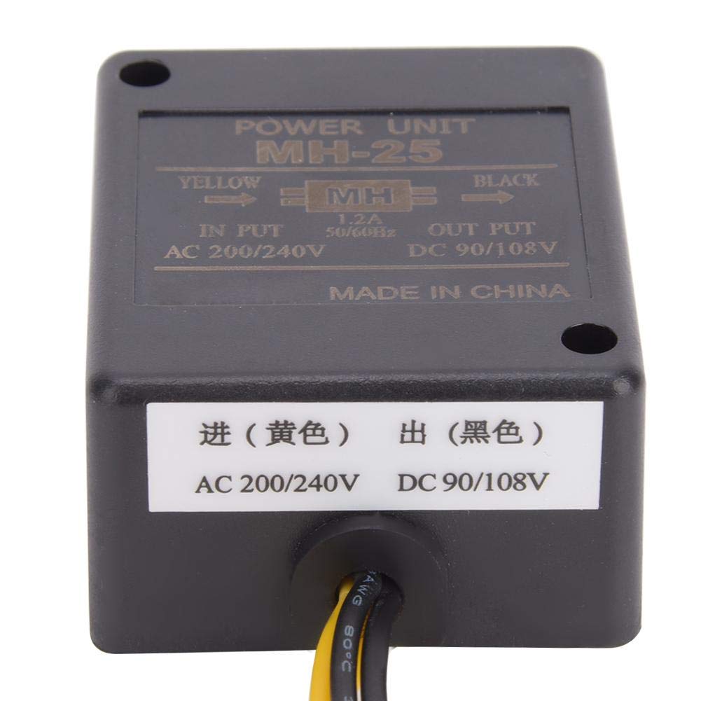 Redresseur de frein moteur, redresseur de régulateur de bloc d'alimentation 1.2A 50Hz/60Hz, redresseur de frein moteur de haute qualité, entrée AC200V/240V Sortie DC90V/108V