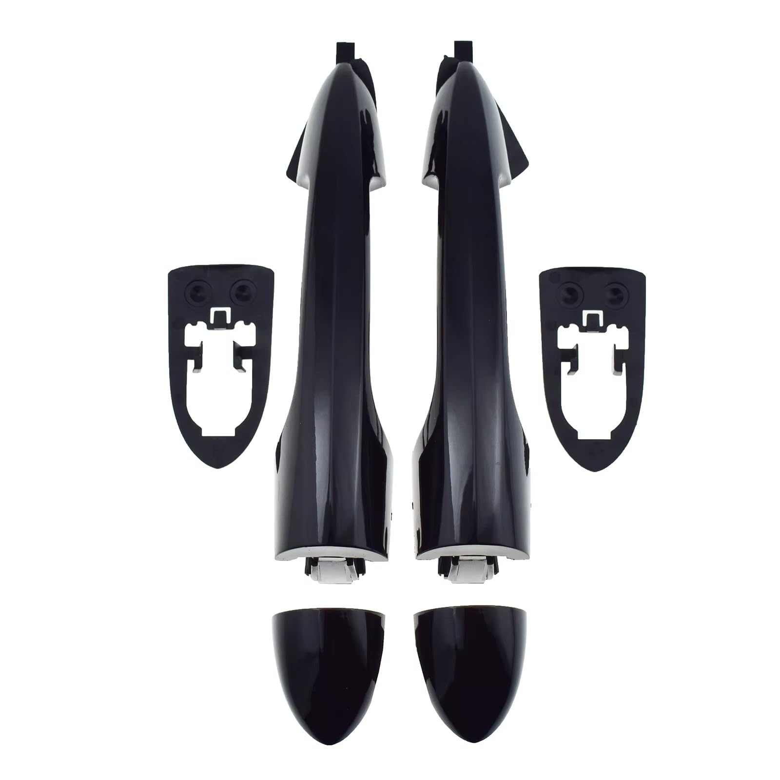 Qjahxkf Rear Left Right Replacement Exterior Door Handles Exterior Door Handles 156145296 156145295 For Alfa For Romeo 147 For Giulietta For Alfa For Mito For Lancia Y Outer Handle(Rear Left Right)