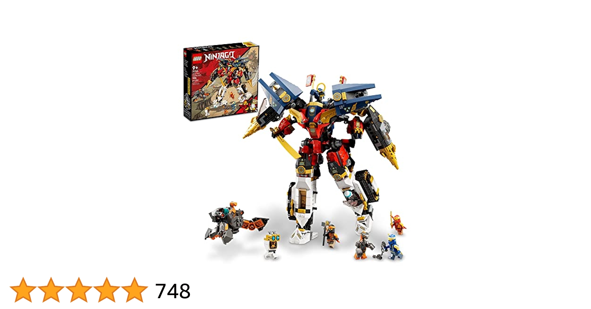 Amazon.com: LEGO NINJAGO Ninja Ultra Combo Mech 4 in 1 Set