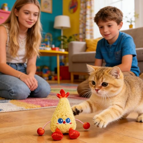 Jouet interactif pour chat contre l'ennui : la solution rechargeable pour chaton