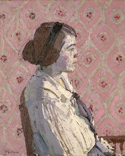 Peinture D'art D'affiche Harold Gilman Portrait Mary L Poster Décoratif 60x90cm