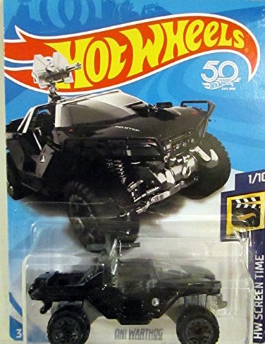 Hot Wheels Halo Oni Warthog 2018 negro 1:64 miniatura 1