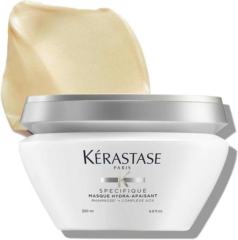 Specifique Hydra Apaisant Hair Mask for Sensitive Scalp 250ml | Hair Mask to Rebalance Scalp | Infused with L-Carnosine, Rhamnose, Complexe AOX & Vitamin E