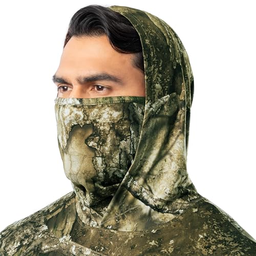 Realtree Men's Performance Pullover Hoodie with Gaiter3