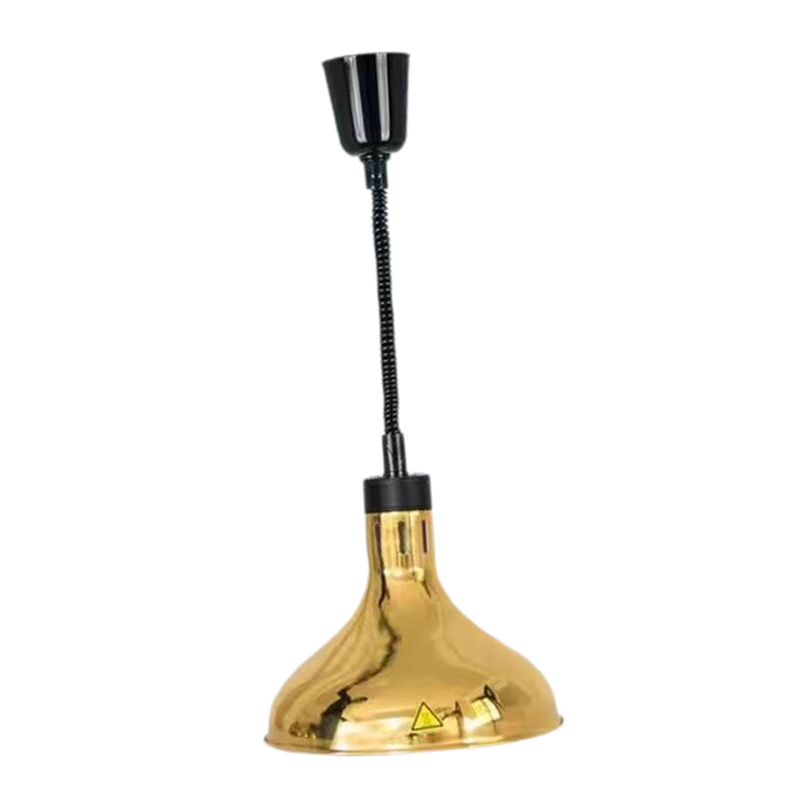Generic Lampada Riscaldante Moderna in Acciaio Inox per Buffet Ed Eventi di Catering, oro
