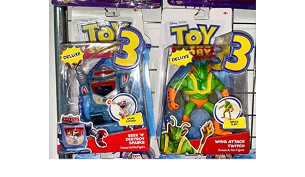 トイ・ストーリー3 トゥイッチスパークフィギュアセット トイ・ストーリー3 トゥイッチスパークフィギュアセット
