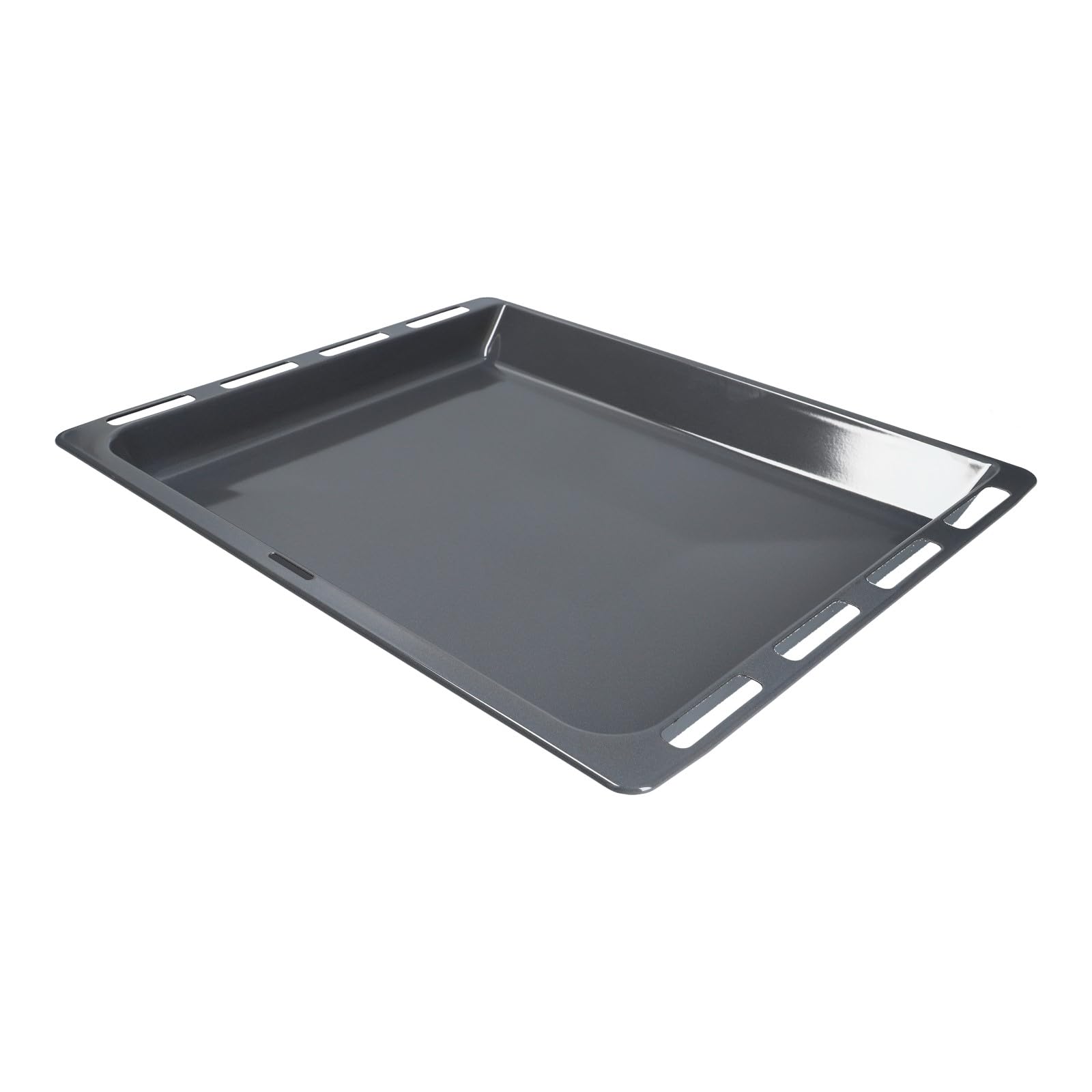 LUTH Premium Profi Parts Backblech Ofenblech 46,5 x 37,5 cm Bratpfanne Fettpfanne Tief kompatibel mit Bosch Siemens Balay 00434178 434178