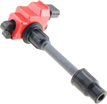 Ignition Coil Set of 1 Replacement for Infiniti I30 Nissan Maxima Front Replace# UF232 C518 CUF232 IGC0015 Red