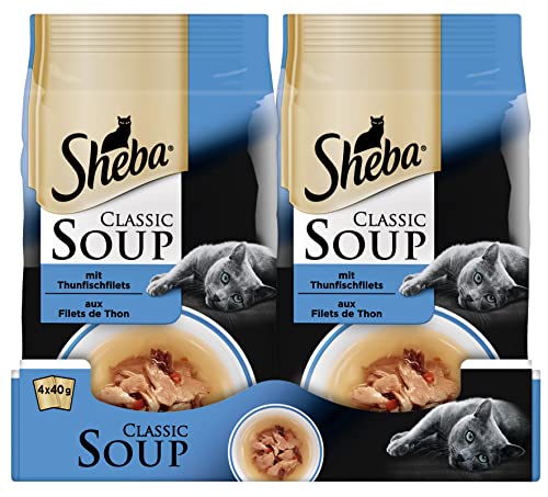Soups Sheba Classic chat : la solution hydratation pour stimuler l'appétit de votre félin - 2