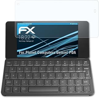 atFoliX Screen Protection Film compatible with Planet Computers Gemini PDA Screen Protector, ultra-clear FX Protective Film (3X)