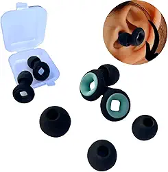 Protetor Auricular e Tampão de Silicone para Ouvido: Ideal para Dormir, Natação e Abafador Auditivo de Ruído