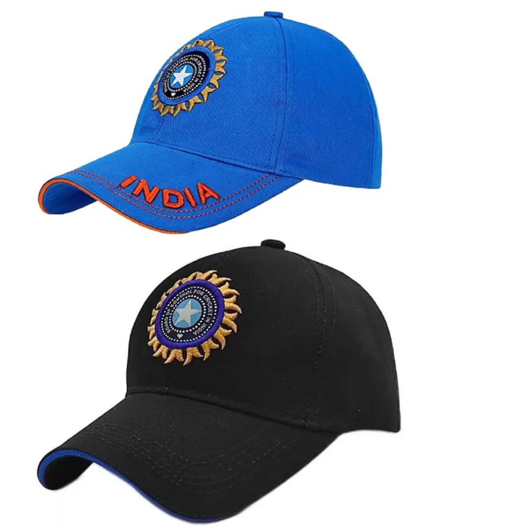 Solid Baseball Casual Sports Adjustable Cotton Indian Cricket Caps for Men/Women Cap Quick Drying Sun Hat Protection for Men and Women (Freesize)-image-24