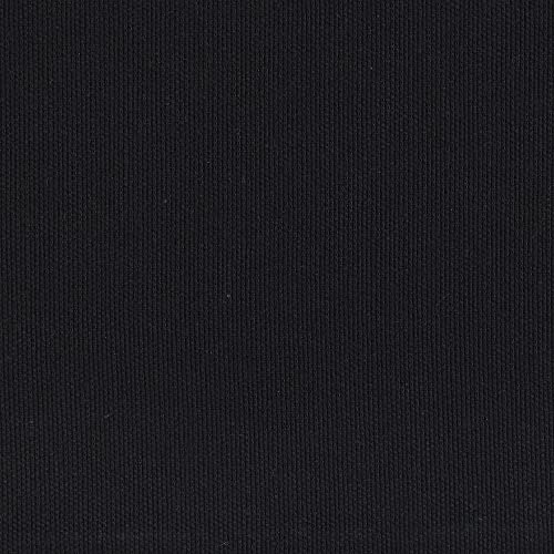 Kt KILOtela - Canvas Dekostoff, Home-Accessoires, Tischdecken, Vorhänge, Tischdecken, Kissen, Taschen, Lichtechtheit: 4-5, Länge 100 cm x Breite 280 cm, Schwarz - 1 Meter