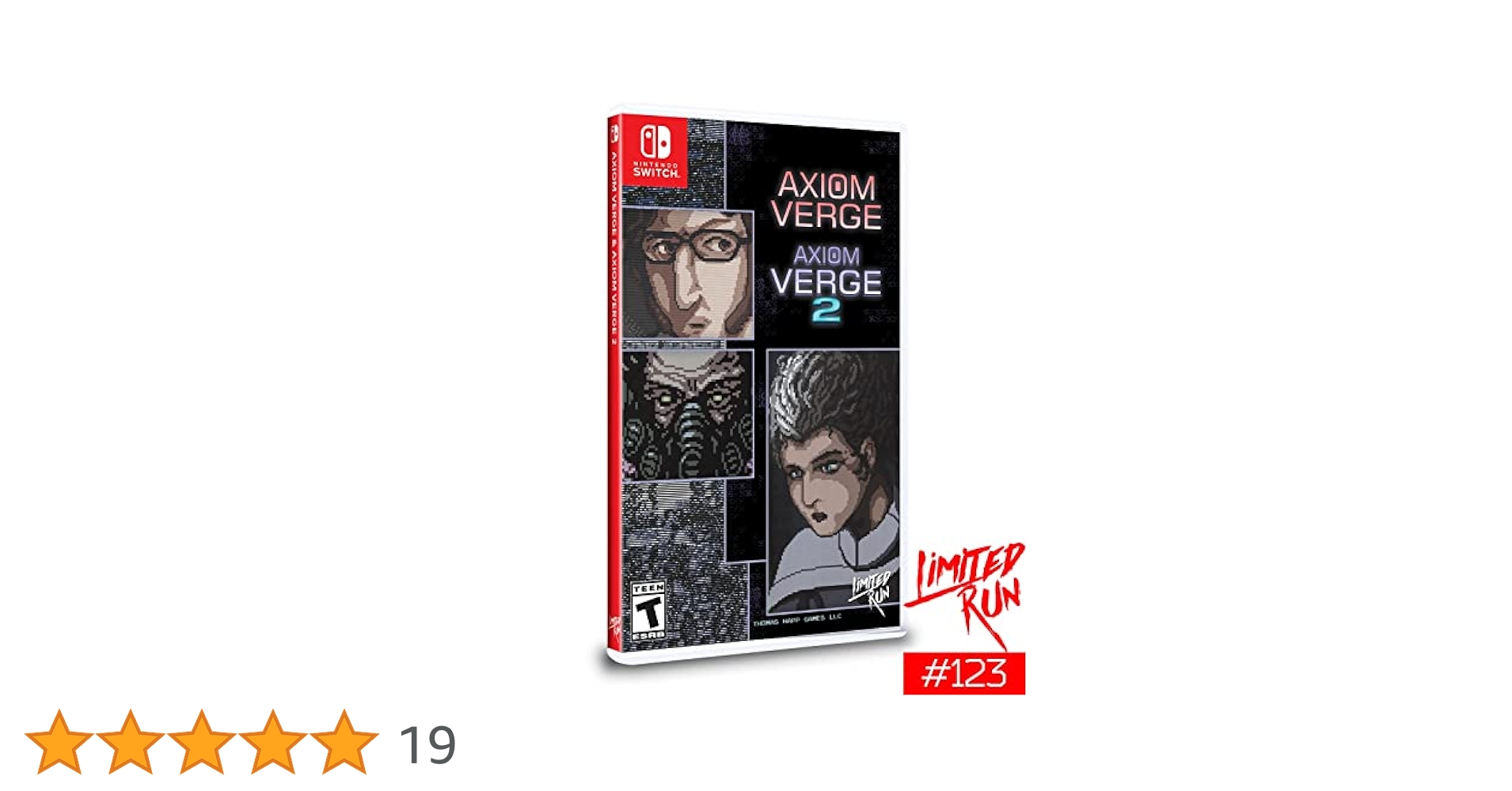 AXIOM VERGE 1&2 Switch版　限定版　未開封 AXIOM VERGE 1&2 Switch版 限定版 未開封 AXIOM VERGE 1&2
