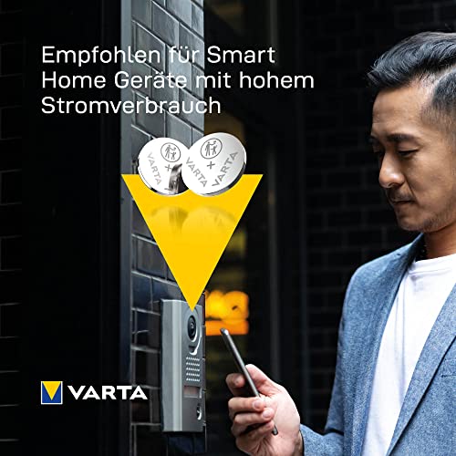 VARTA Batterien Knopfzellen CR2025, 5 Stück, Power on Demand, Lithium Coin, 3V, kindersichere Verpackung, für elektronische Kleingeräte - Autoschlüssel, Fernbedienungen, Waagen 5