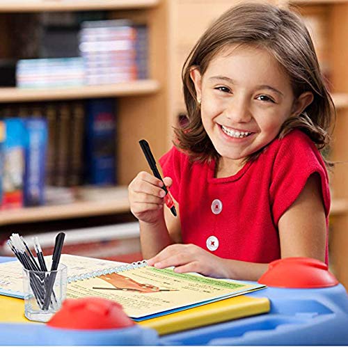 Alphabet Handwriting Practice Workbook for Kids, English Handwriting Pen Copybook Set for Kid Magic Calligraphy Reused Handwriting 4 Copybook with 1Pen 1Penholder 8 Refills