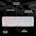 CHERRY MX 3.0S Wireless, Kabellose mechanische Gaming-Tastatur mit RGB-Beleuchtung, Deutsches Layout (QWERTZ), Bluetooth-, Funk- oder Kabelverbindung, MX RED Switches, Schwarz