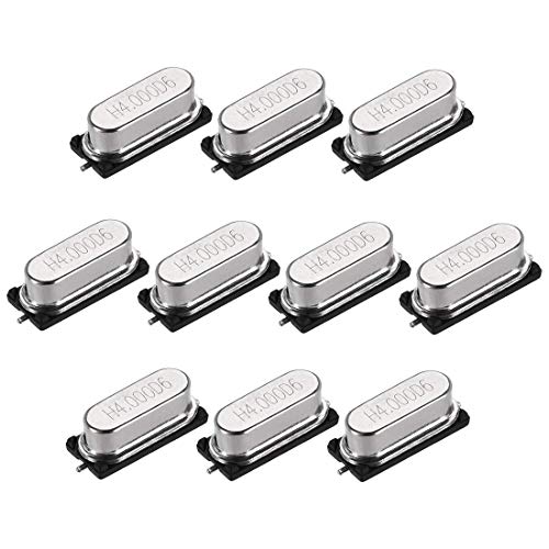  Oscillatori a cristallo 4 MHz risonatori al quarzo SMD 49 SMD 10 pezzi