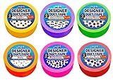 Duct Tape Plus 6 pack - Taxi Cab Yellow Tape & Googly Eyes, Grape Jelly Tape & Adhesive Letters, Pink Nail Polish Tape & Bling Gemstones, Orange Splash Tape & Pearls, Green Gecko Tape & Gemstone Flowers, Fire Engine Red Tape & Gemstone Hearts.