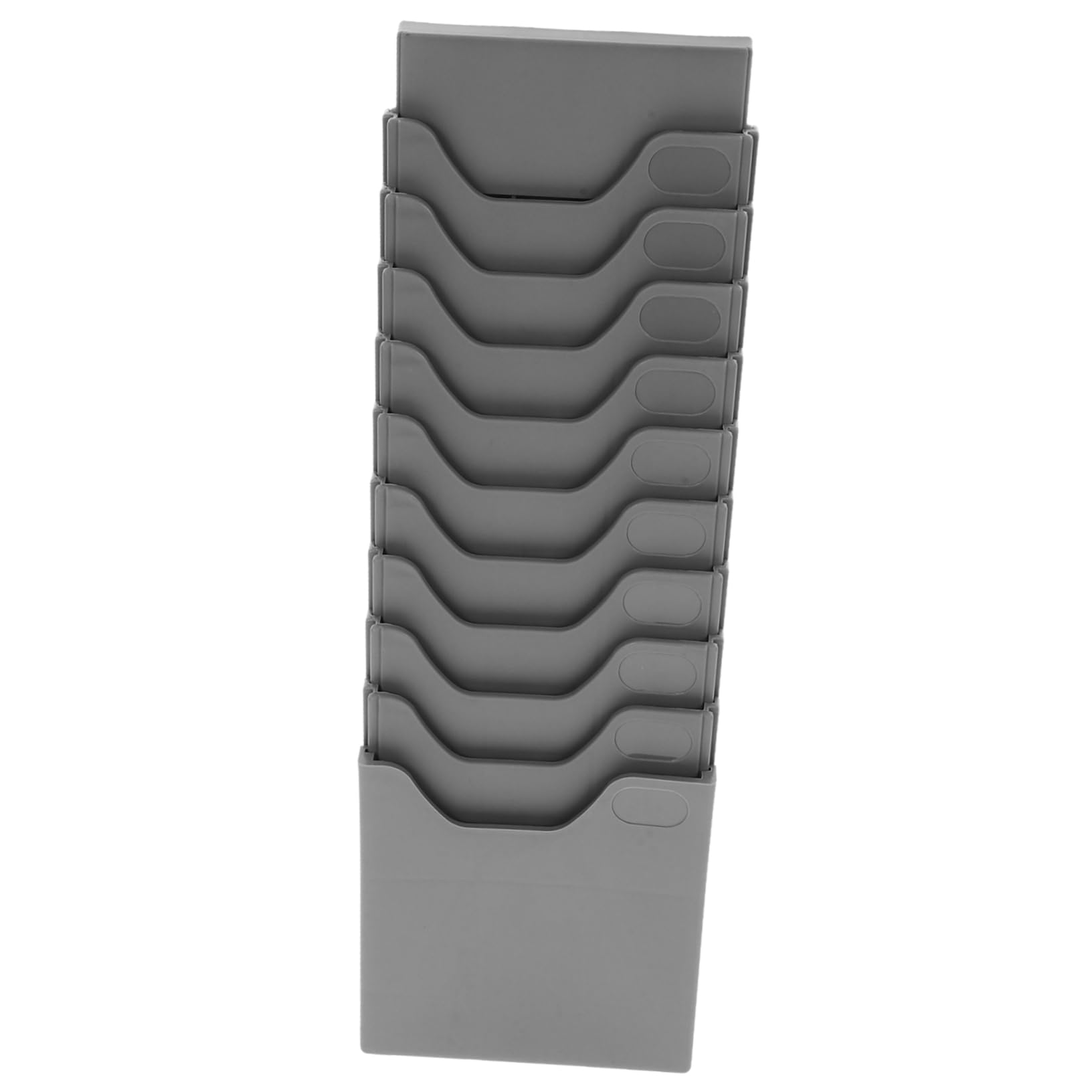 Tofficu 2piezas Soporte De Tarjetas Retráctil Para y Almacén Organizador De Tarjetas De Asistencia y Rack De Escritorio Compartimentos Diseño y