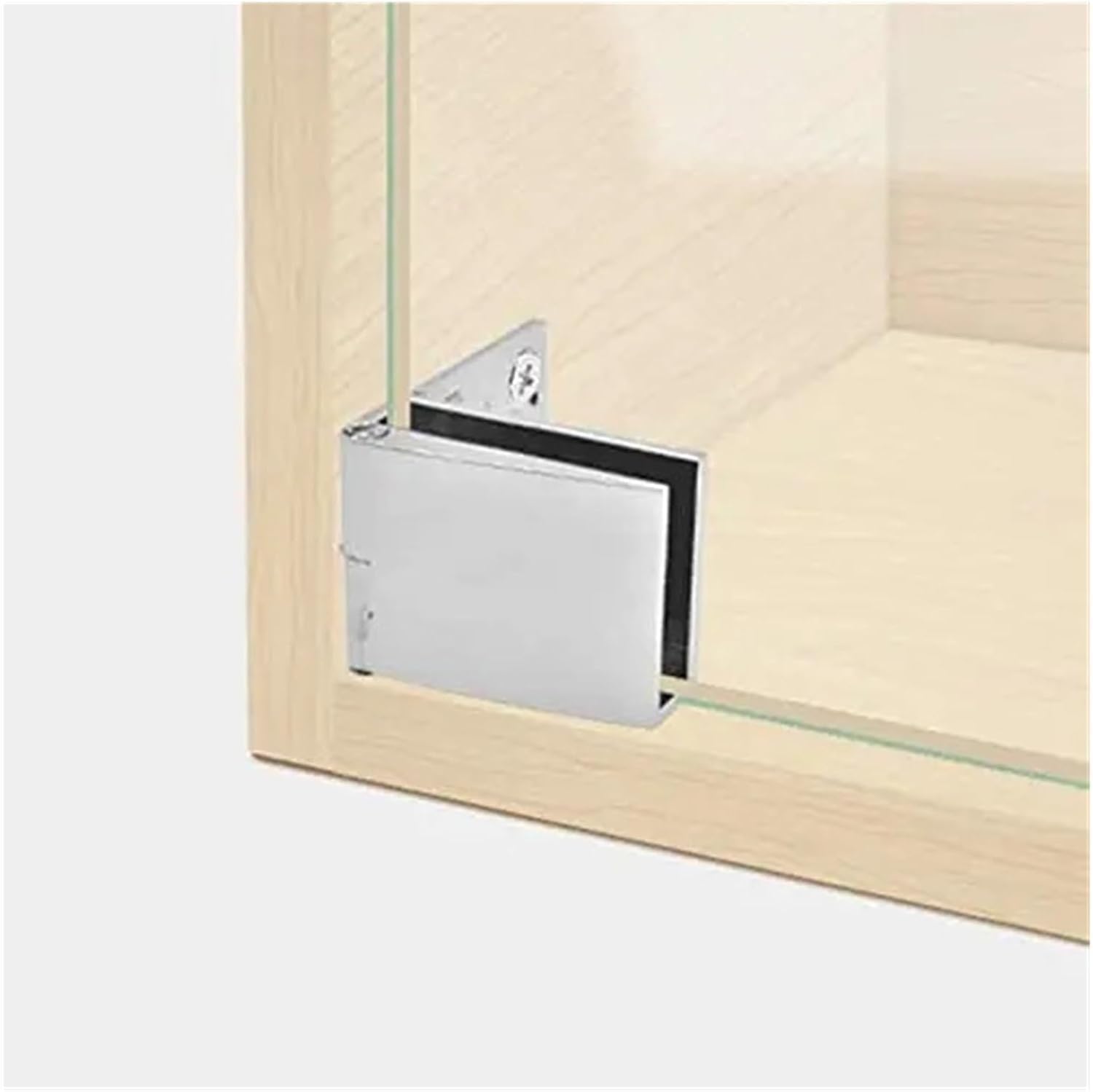Bisagras para puertas de cristal, Bisagra for puerta con rodamiento de bolas Vidrio (4 piezas)