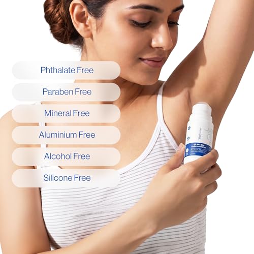 Image of Be Bodywise 6% AHA BHA Underarm Roll On Deodorant, 50ml | 1% Mandelic, 4% Lactic, 1% Salicylic Acid | Prevents Body Odour & Fades Pigmentation for Even Tone Skin | Alcohol & Aluminum Free | Watermelon