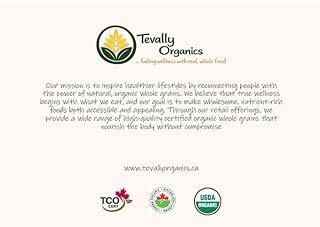 Organic Hard Red Spring Wheat Berries, Whole Grain for Sprouting, Milling, and Cooking, non-GMO (3kg)