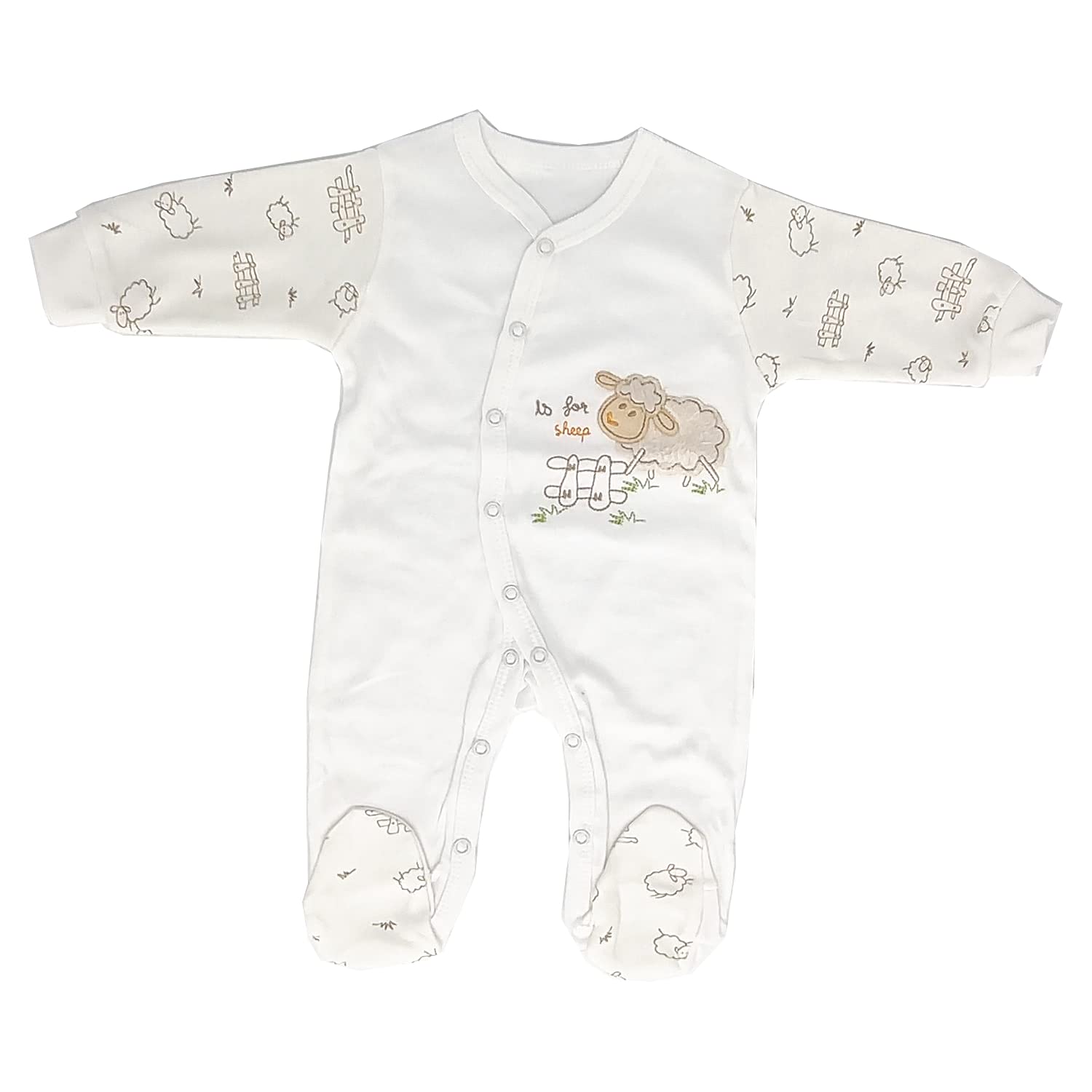 Huanger Ipeksi Baby Neugeborenen Baby Set 100% natürliche Baumwolle Erstausstattung Erstlingsausstattung Ausstattung Unisex Kleidung Geschenkset Babyausstattung mit 10 Teilig für Babys 0-4 Monate