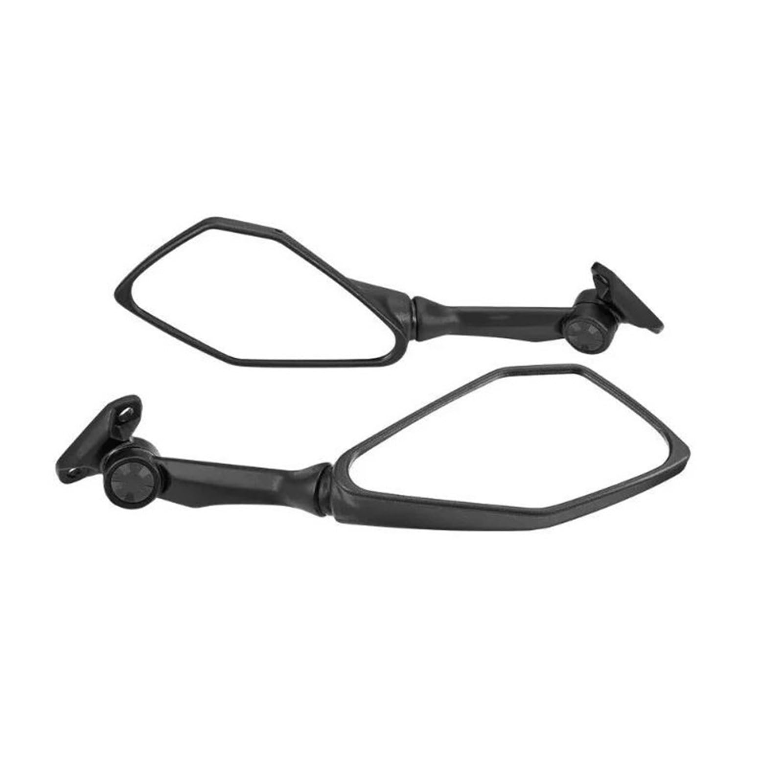 Espejos retrovisores de repuesto motocicleta Ninja 300 250 ZX6R 636 2011-2018 negro