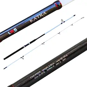 Vara de Pesca Lumis Katra 2,70m Molinete - 2 partes - 50lb