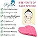 Compressed Facial Sponges 50 Count – Natural Cellulose Sponges for Estheticians, Face Cleansing, Exfoliating & Makeup Removal – Professional Spa-Grade, Expands in Water (Rejuvv by Fushay)