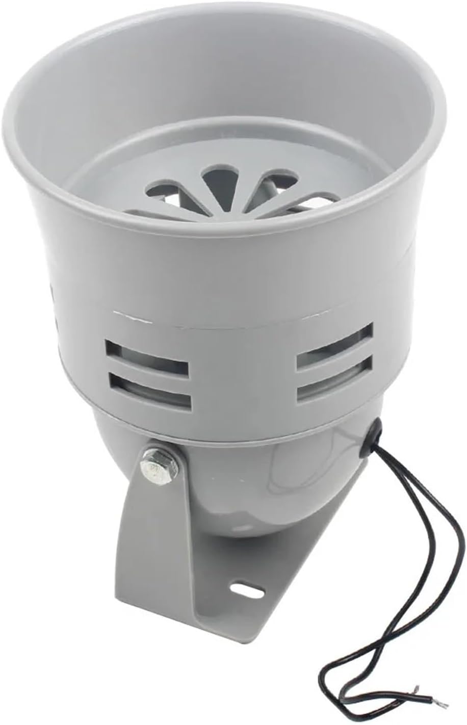 1pc 12VDC 24VDC 220VAC 110VAC Mini Plastic Motor Siren Industrial Alarm Sound Electrical Guard Against Theft MS-290(AC 110V)