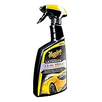 Meguiar's Ultimate Quick Wax, Cera Rapida Spray - Cera Auto con Effetto Idrorepellente