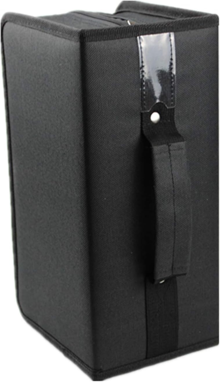 Custodia per CD/DVD, organizer per raccoglitori, capacità 400 dischi