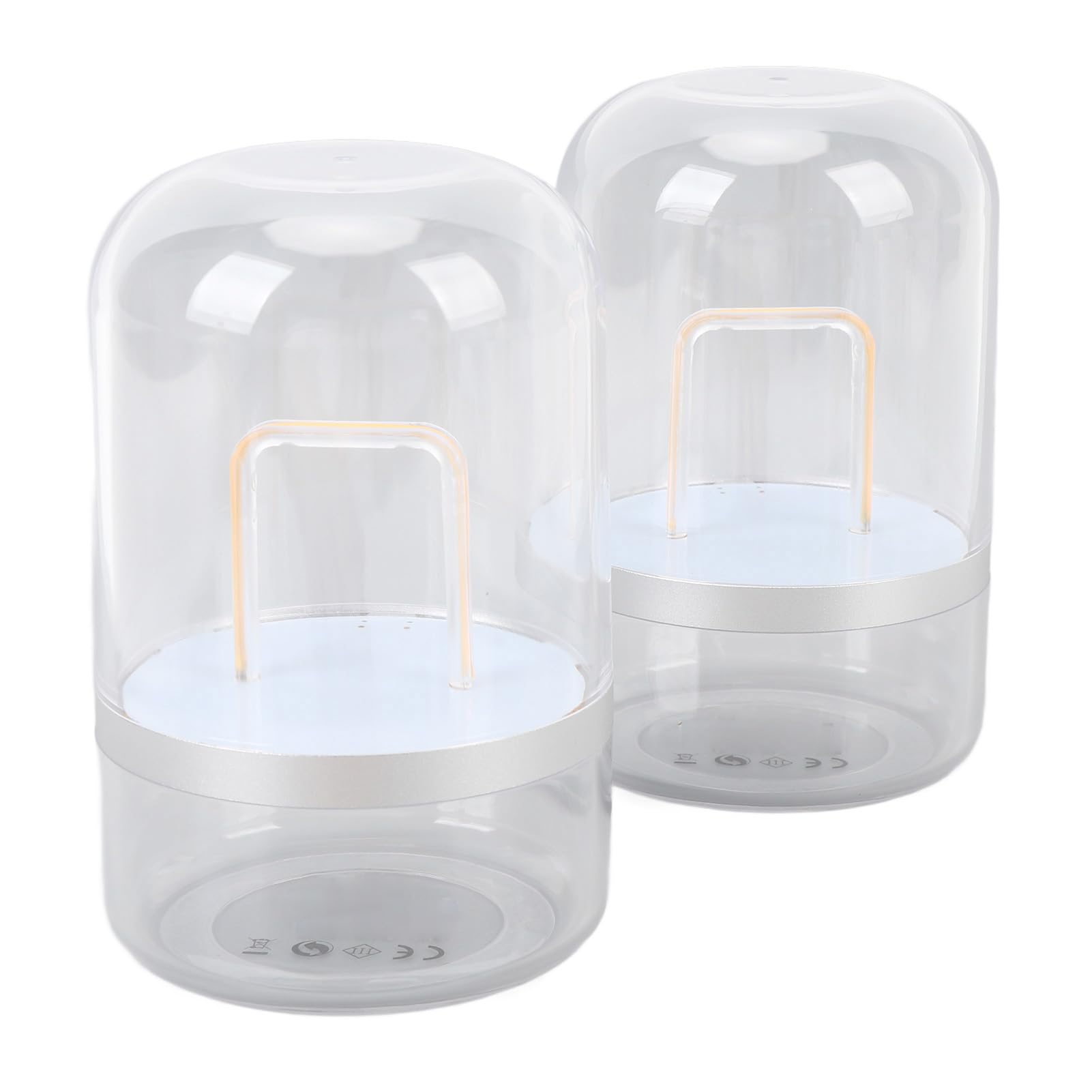 Luz WiFi de Larga Distancia, Lámpara de Noche de Mesa Interactiva para, Elegante par de Luces Nocturnas para Pareja con Control Remoto