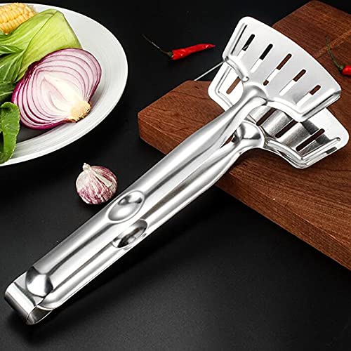 Pinzas para Asar Barbacoa de Acero Inoxidable, Pinzas para Servir Pan y Ensalada, Cocina, Barbacoa, Parrilla, Pinzas para cocinar, Utensilios de Cocina, Accesorios