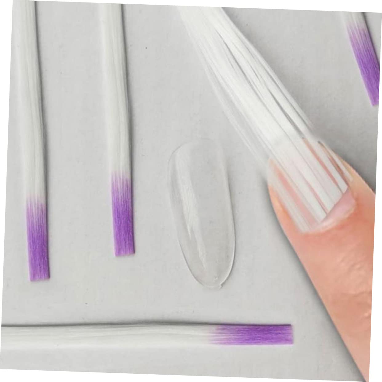 minkissy 300pezzi Estensione Unghie Strumento Per Manicure Uv Adesione Facile Per Uso Professionale e Domestico