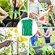 Ezranova 60 verstellbare Pflanzenbinder Kunststoff Kabelbinder Set Drehbinder für Grünpflanzen Unterstützung Flexible Pflanzenbinder für Garten Bäume Topfpflanzen (2 Größen)