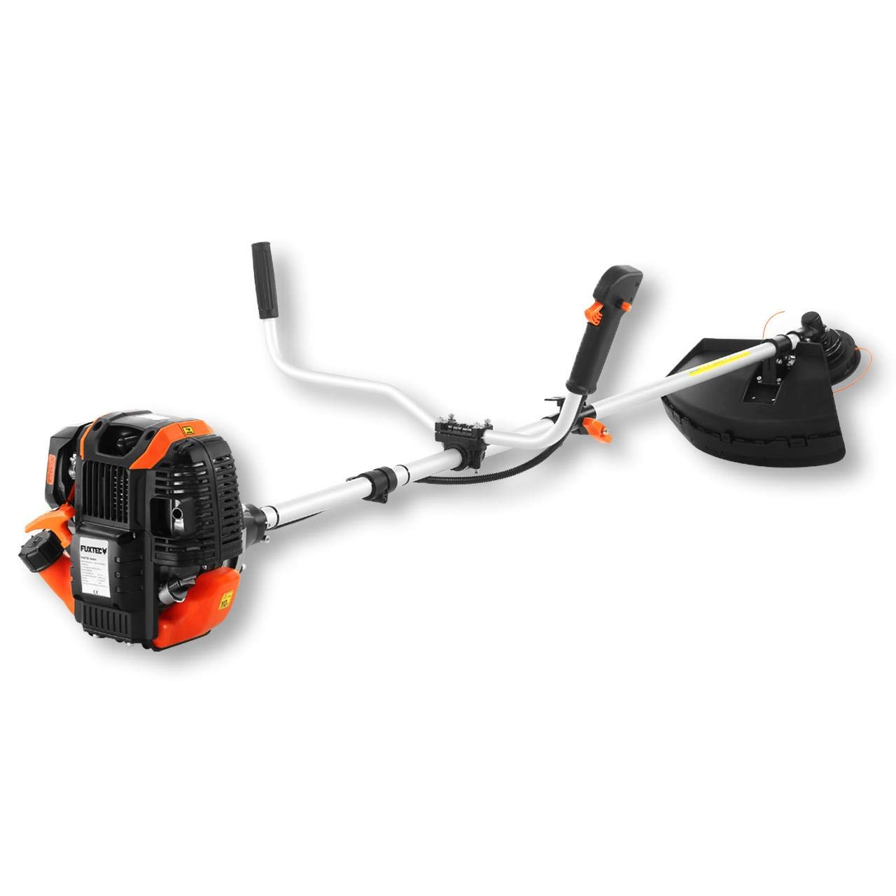 Podkaszarka Spalinowa FUXTEC FX-4MS142-4-Suwowa, Silnik 42,5 cm3, 1,7 KM, Podwójna Glowica, Profesjonalny Pasek, Easy Starter, Beznarzedziowy Dostep