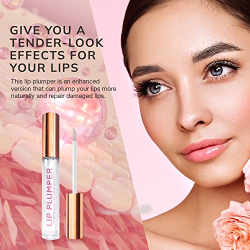 Lph Lab Lip Gloss Plumper, Clear Lip Gloss, Lip Plumper Gloss And Lip Care Serum, Lip Mask, Beautiful Fuller, Hydrated Beauty Lip Gloss #TOP5
